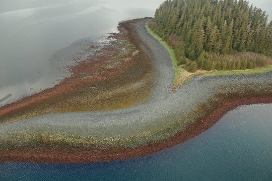 Heart-shaped Island - Port Chalmers - Alaska