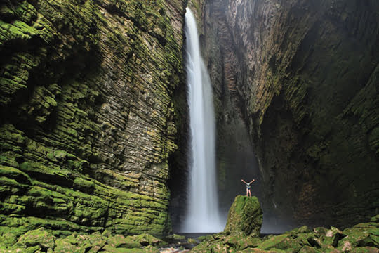 Cachoeira da Fumacinha Waterfall