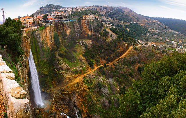 Jezzine Cliff-side town