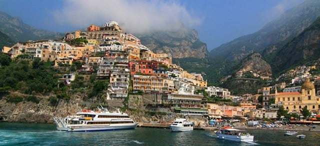 Positano Cliff Town